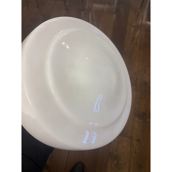 Rejuvenation 12" Opal Eastmoreland Schoolhouse Shade Only 4” Fitter Glass Milk - Picture 6 of 9